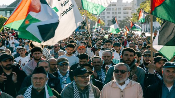 المبادرة بطنجة تقود مسيرة حاشدة ضد سياسة التجويع بغزة.