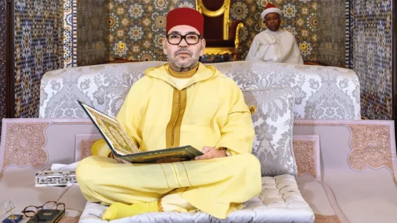 جلالة الملك محمد السادس يؤدي صلاة عيد الأضحى بمسجد الحسن الثاني بتطوان.