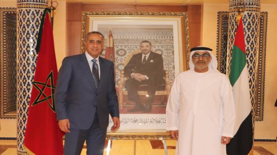 السيد عبد اللطيف حموشي يستقبل رئيس جهاز الاستخبارات الوطني لدولة الإمارات العربية المتحدة.