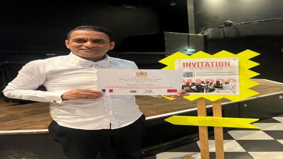 تكريم خاص للفنان حميد السرغيني بفرنسا بحضور رئيس المجلس البلدي لمدينة كليرمون فيرون.