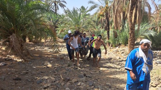 شاب في مقتبل العمر يفقد حياته غرقًا بوادي درعة وتحذيرات متجددة من خطورة السباحة في الوادي.