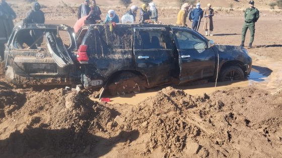 تنغير… حادث مأساوي بسبب السيول الجارفة.