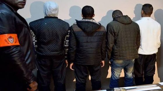 توقيف اربعة أشخاص يشتبه تورطهم في قضية تتعلق بالسرقة الموصوفة