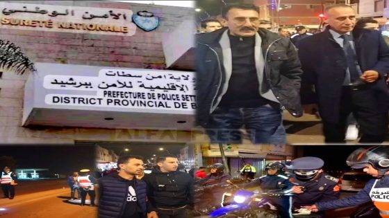برشيد… إنزال أمني واسع لضبط الدراجات النارية المخالفة وتعزيز السلامة الطرقية.