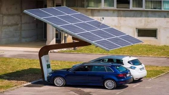 الرباط..أول مظلة لشحن السيارات الكهربائية بالطاقة الشمسية