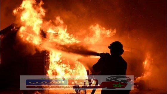 خطير … اندلاع حريق في سطح عمارة سكنية ببني ملال
