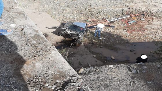 عاجل : سقوط سيارة من أعلى قنطرة واد بولخراس بجماعة المزوضية اقليم شيشاوة + صورة حصرية