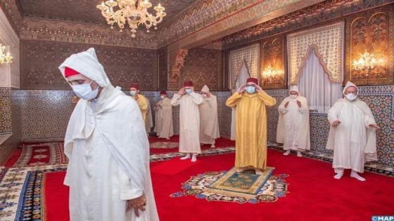 امير المومنين الملك محمد السادس نصره الله يحيي ليلة القدر المباركة