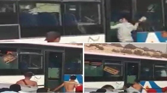 أكادير … أعمال التخريب ل حافلات ألزا تتواصل في مشاهد صادمة بتغازت