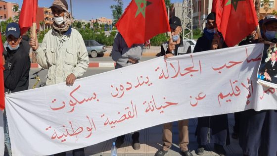 اقليم شيشاوة : دوي الحقوق بالجماعة السلالية سيدي المختار يصعدون من شكلهم الاحتجاجي .