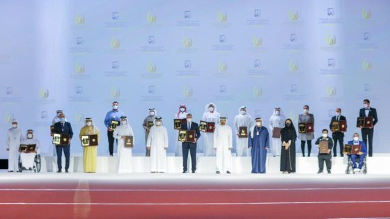 تتويج الفائزين بجائزة “محمد بن راشد آل مكتوم للإبداع الرياضي” في دورتها ال11