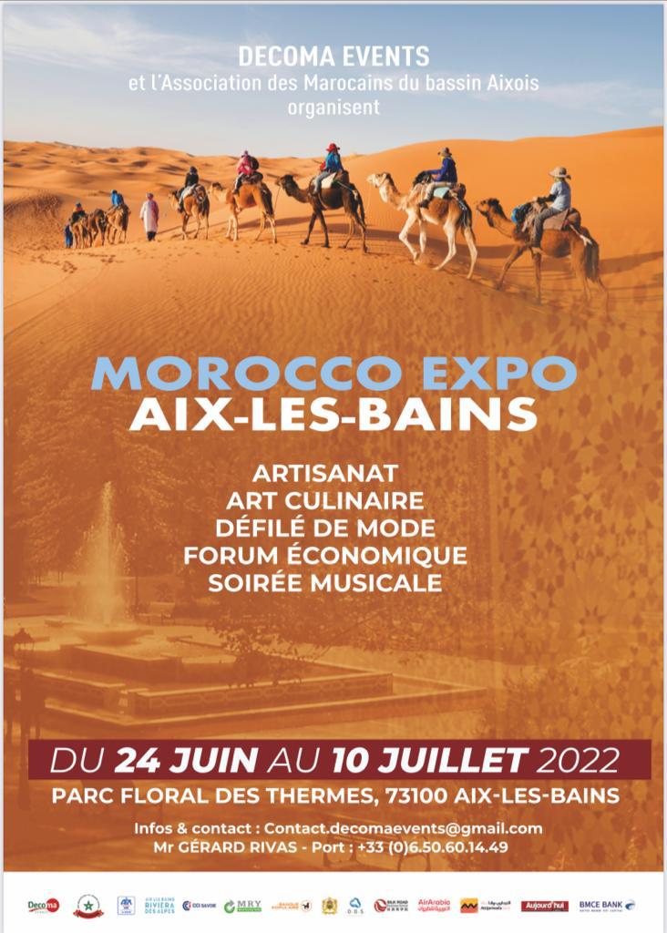 Le Maroc sera à l’honneur à Aix-les-Bains, du 24 juin au10 juillet