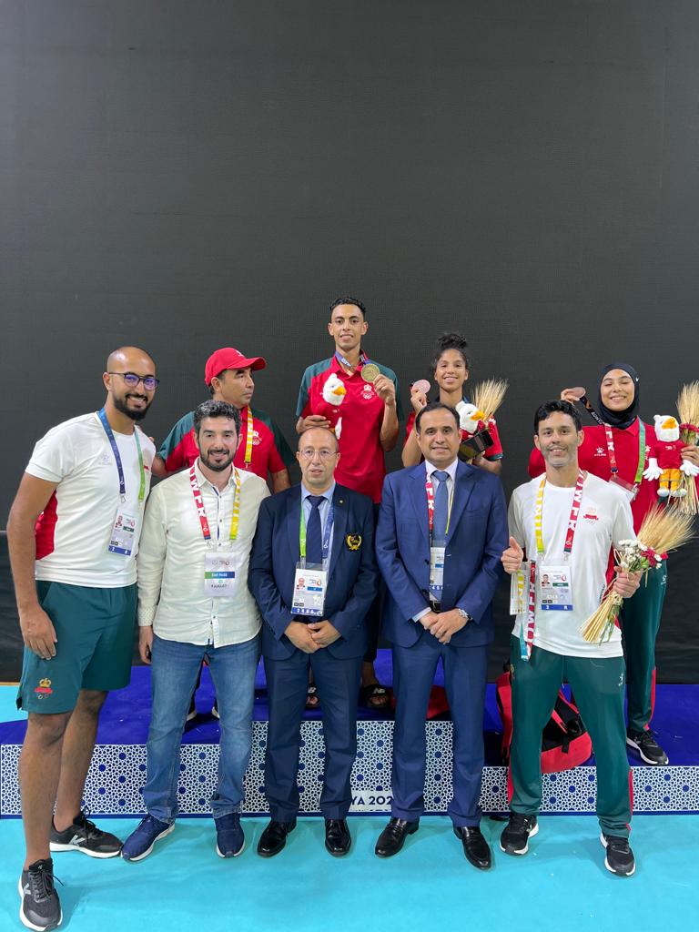 ^● ثلاثة ميداليات جديدة ذهبية ونحاسيتين للتايكوندو المغربي خلال اليوم الثاني للدورة الخامسة لألعاب التضامن الإسلامي قونية 2022 :^
