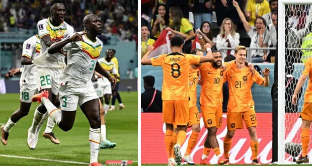 أسود السنغال تنتصر على الإكوادور وترافق هولندا إلى دور الـ16.أول منتخبات إفريقيا تتأهل من كأس العالم قطر 2022