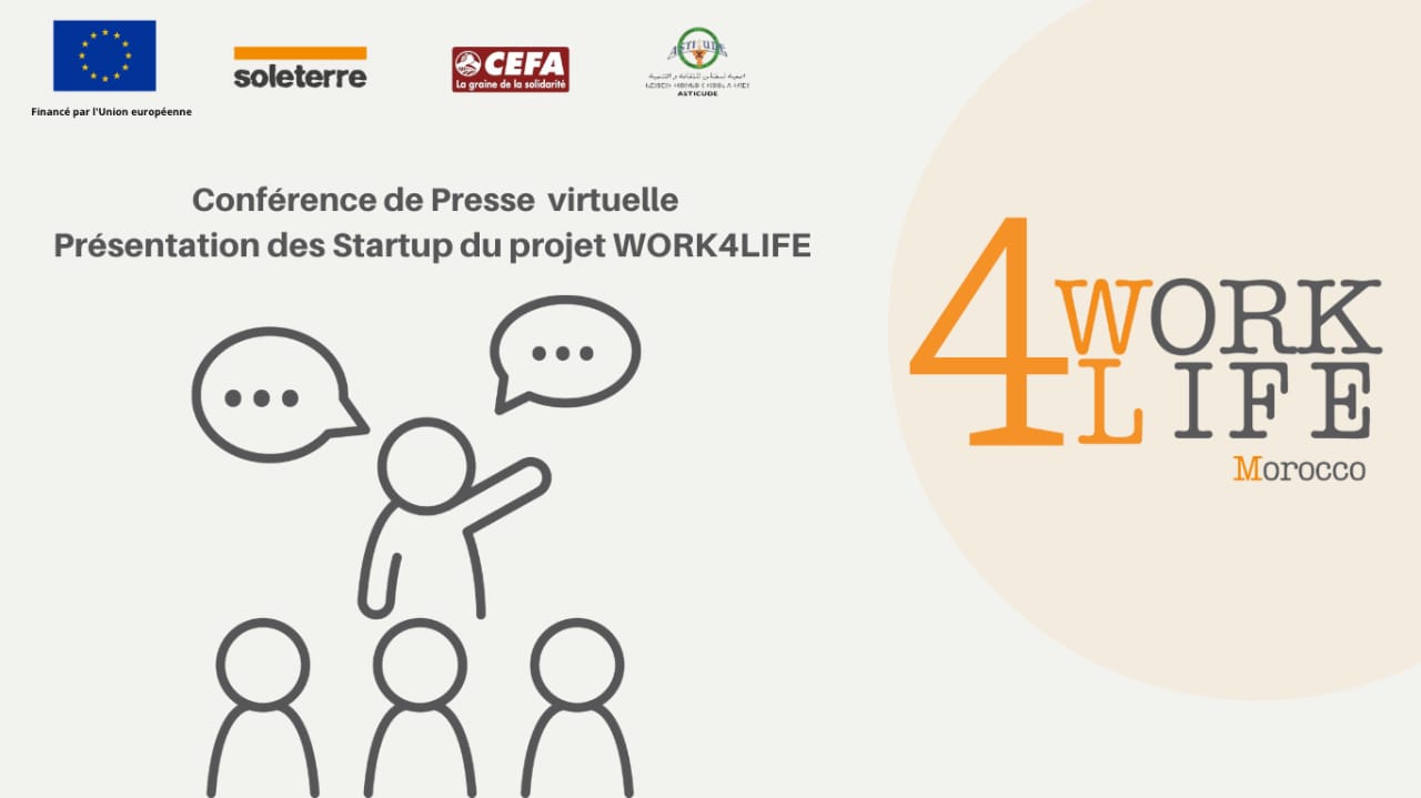 منظمة صوليتير تقدم المقاولات الناشئة المستفيدة من مشروع “WORK4LIFE”