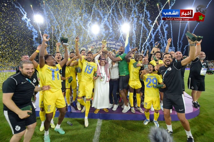 ثنائية رونالدو تقود النصر للتتويج بكأس الملك سلمان للأندية العربية بعد الفوز على الهلال 2-1