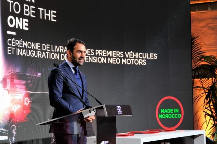 السيد نسيم بلخياط يعلن عن التسويق الرسمي لسيارة شركة “نيو موتورز” بحضور السيد رياض مزور، وزير الصناعة والتجارة