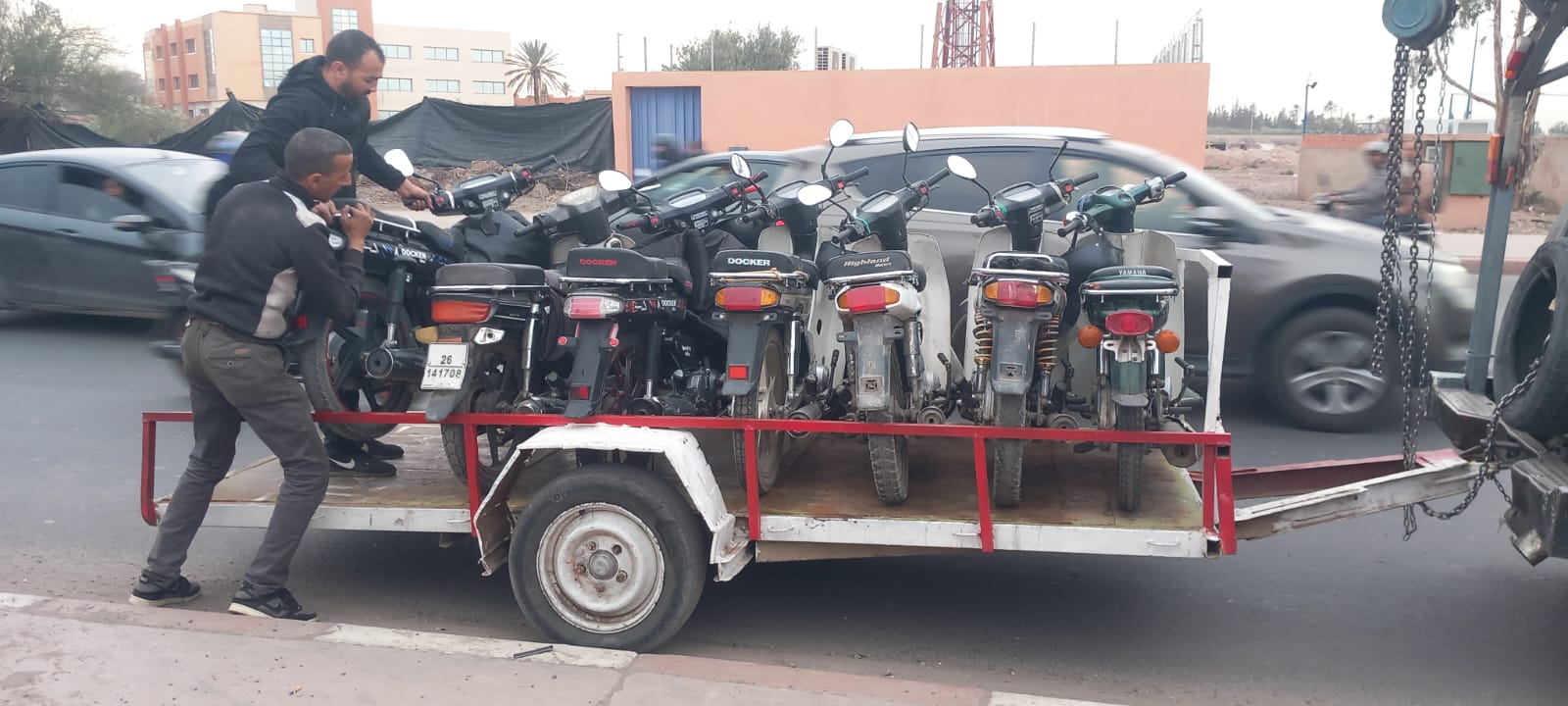 العناصر الأمنية بمنطقة المنارة تقود حملة ضد الدراجات النارية بمراكش