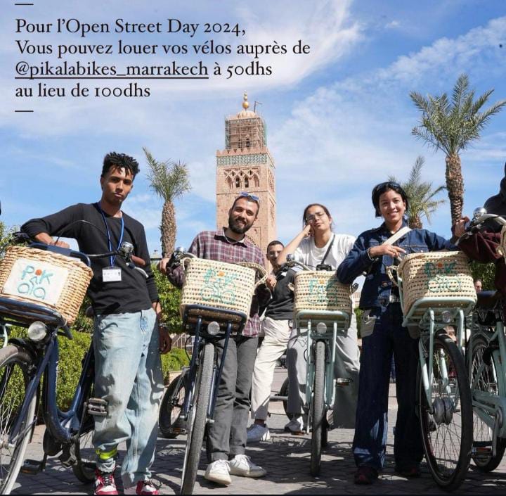 Pikala organise la 2ème édition de l’Open Street Day Festival à Marrakech.