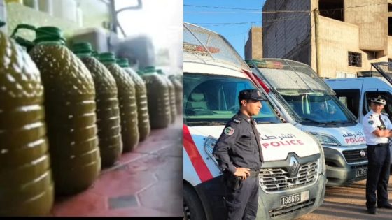 أمن ازيلال يوقف 3 أشخاص قادمين من مراكش بحوزتهم شحنة من الزيت المغشوش وعلب من البسكويت منتهية الصلاحية يحاولون بيعها بالمدينة