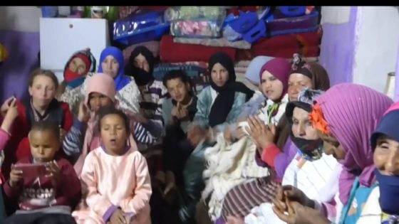 جمعية سفيرة المرأة القروية تحتفل باليوم العالمي للمرأة في جبال الأطلس المتوسط.