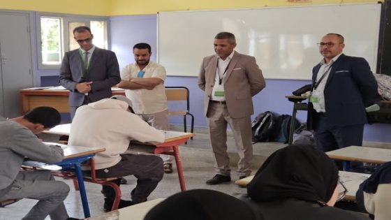 سطات : اسعيدي يشرف على انطلاقة الامتحان الجهوي وسط إجراءات تنظيمية محكمة