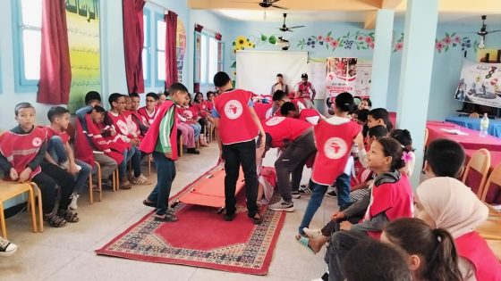 زاكورة، شراكة فعالة بين المنظمة الإفريقية للإسعافات الأولية، و المديرية الإقليمية لوزارة التربية الوطنية والتعليم الأولي والرياضة.