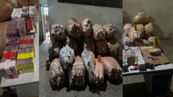 عملية أمنية مشتركة بين مصالح الأمن بسطات وخريبگة و ابن أحمد تسفر عن توقيف ثلاثة أشخاص يشتبه في تورطهم في حيازة وترويج المخدرات والمؤثرات العقلية.