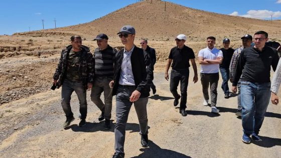 عامل  إقليم الدريوش يتفقد الأضرار الناجمة عن الفيضانات بجماعة عين الزهرة