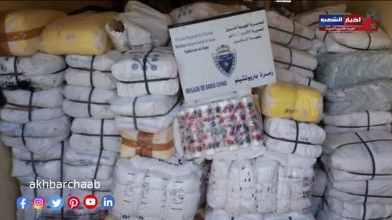 إحباط تهريب كمية ضخمة من البلاستيك الممنوع بالناظور.