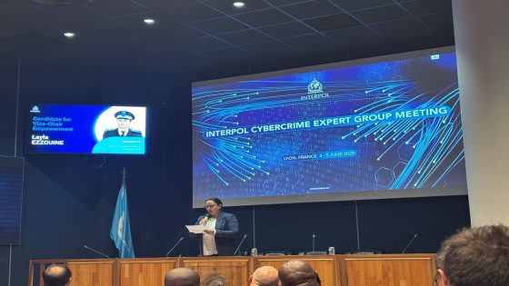 إنتخاب عميد الشرطة الإقليمي ليلى الزوين لشغل منصب “نائبة رئيس الفريق الدولي لخبراء الإنتربول في مجال الجرائم السيبرانية”، التابع للمنظمة الدولية للشرطة الجنائية “إنتربول”.