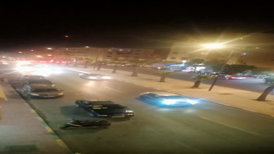 حلة جديدة يرتديها شارع الليث بن سعد بحي القدس بالبرنوصي بعد تنصيب أعمدة الإنارة البيضاء (led)