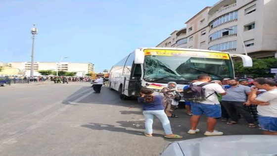 حافلة مجنونة تدهس شابا وترديه قتيلا امام المحطة الطرقية