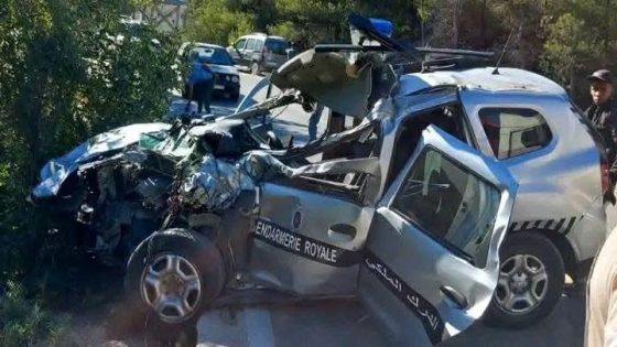 إصابة دركيين في اصطدام بين سيارة للدرك وشاحنة