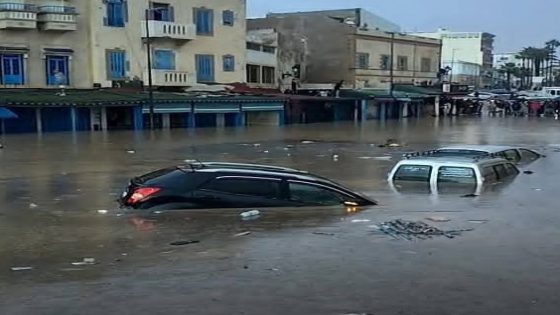 طوفان أسفي وماء المطر يكشف قذارة الإهمال