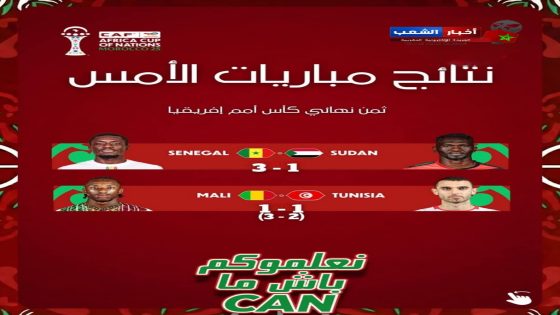 عقدة تونس المستعصية في كأس أمم أفريقيا تخسر أمام مالي بركلات الترجيح وتودع البطولة في ثمن النهائي بعد تعادلهما 1-1