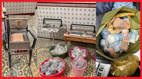 عناصر المصلحة الولائية للشرطة القضائية بطنجة توقف ستة أشخاص أحدهم من ذوي السوابق القضائية.
