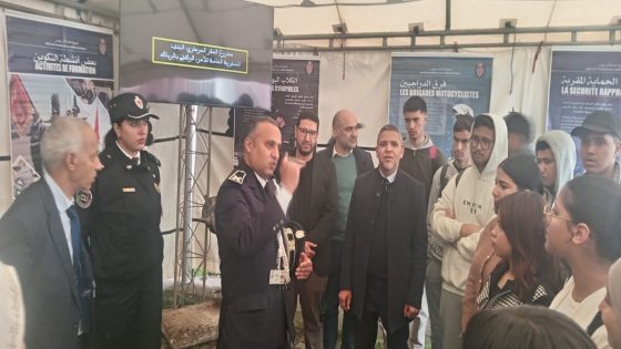 أروقة الأمن الوطني تميز ملتقى التوجيه بثانوية الرازي التأهيلية