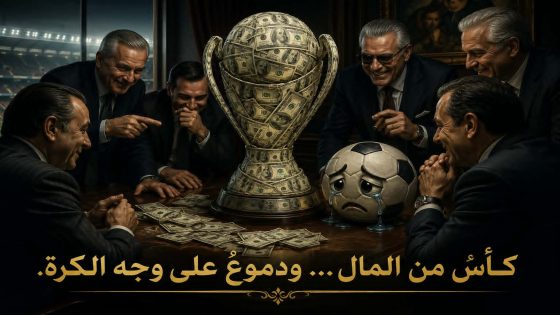 حين يصبح المال حكمًا في الملعب.