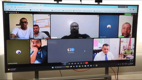 اجتماع تنسيقي عن بُعد بين المديرية الجهوية للصحة بدرعة تافيلالت والكُتّاب الجهويين للنقابات