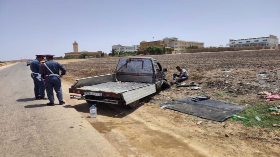 حادثة سير خطيرة على طريق الوحدة تسفر عن إصابات حرجة وفرار المتسبب فيها.