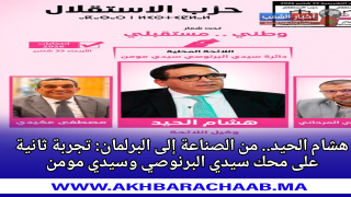 هشام الحيد.. من الصناعة إلى البرلمان: تجربة ثانية على محك سيدي البرنوصي وسيدي مومن.