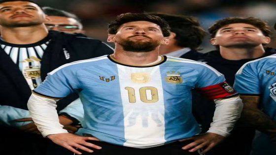 الأرجنتين “تودع” نجمها ليونيل ميسي مساء يوم الثلاثاء في ملعب “مونومنتال” أمام 85 ألف متفرج ميسي يودع المنتخب د بعد مسيرة دولية استمرت 21 عاما