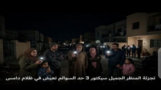 ساكنة دفعت الغالي والنفيس لشراء منازلها بتجزئة المنظر الجميل وتعيش في ظلام متكرر بسبب عطب لم يُصلح جذريا.. ولا منقذ إلا رئيسة المجلس